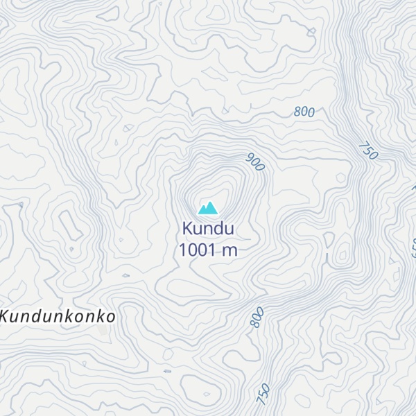 Map of Kundu