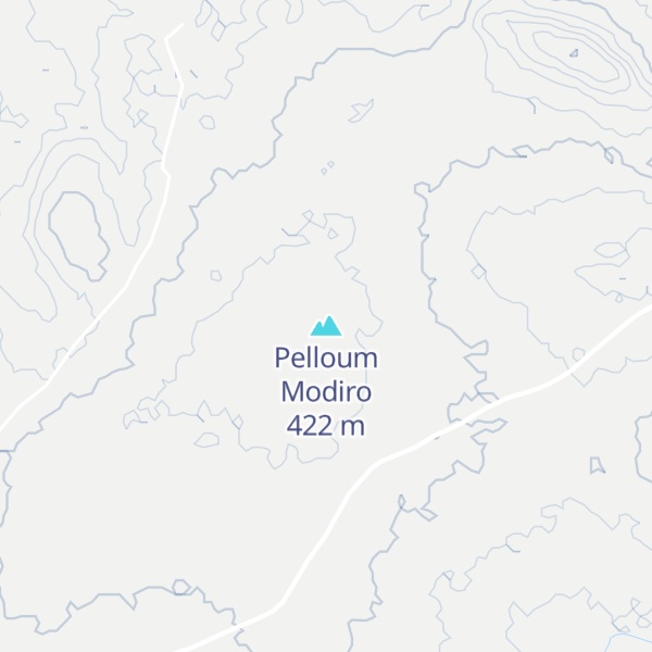 Map of Pelloum Modiro