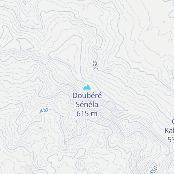 Map of Doubéré Sénéla