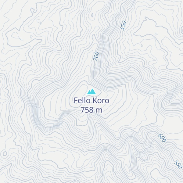 Map of Fello Koro