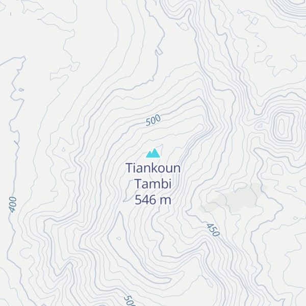 Map of Tiankoun Tambi