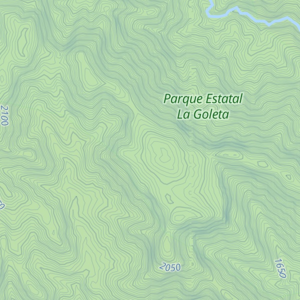 Map of Cerro El Pinzán