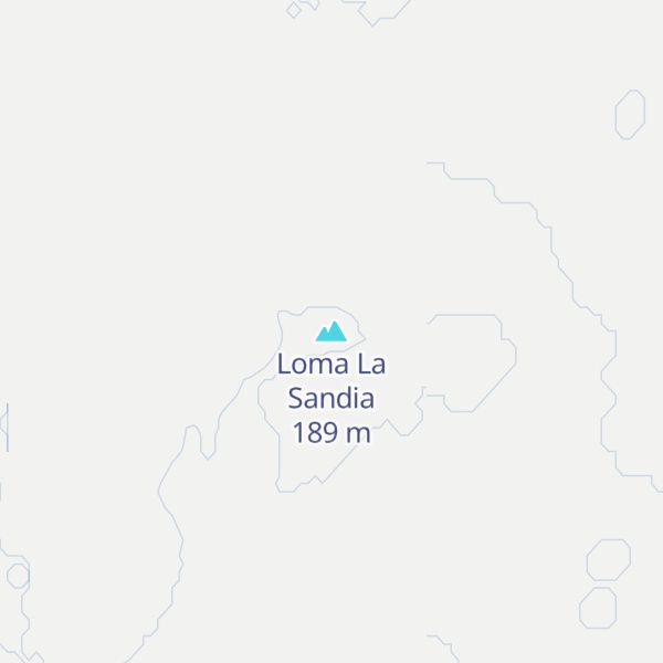 Map of Loma La Sandia