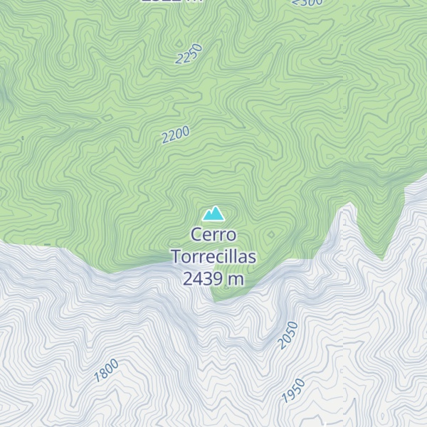 Map of Cerro Torrecillas