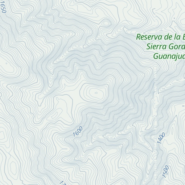 Map of Cerro Quitacalzones