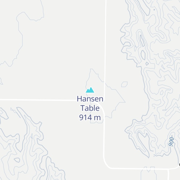 Map of Hansen Table