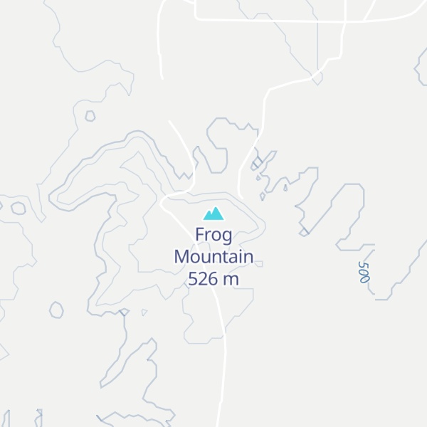 Map of Frog Mountain