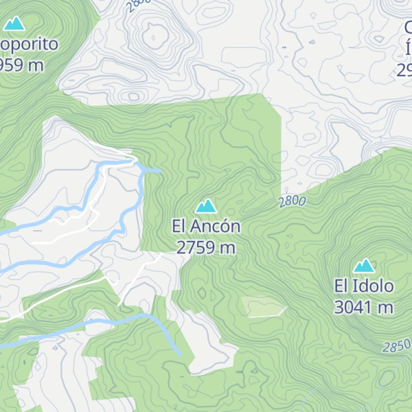 Map of El Ancón