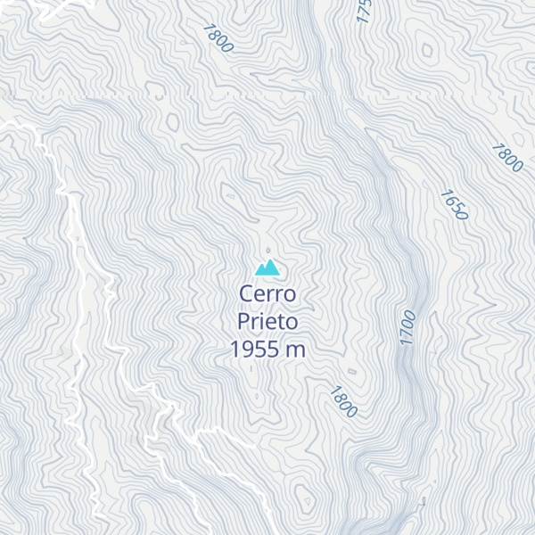 Map of Cerro Prieto