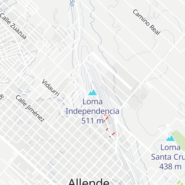 Map of Loma Independencia