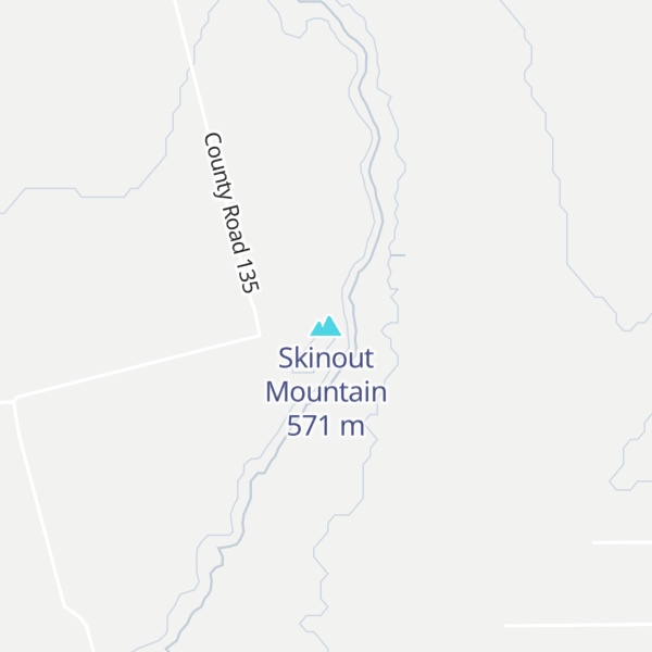 Map of Skinout Mountain