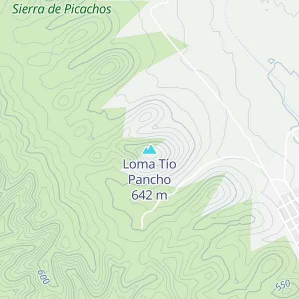 Map of Loma Tío Pancho