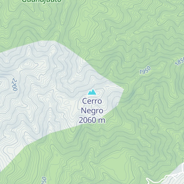 Map of Cerro Negro