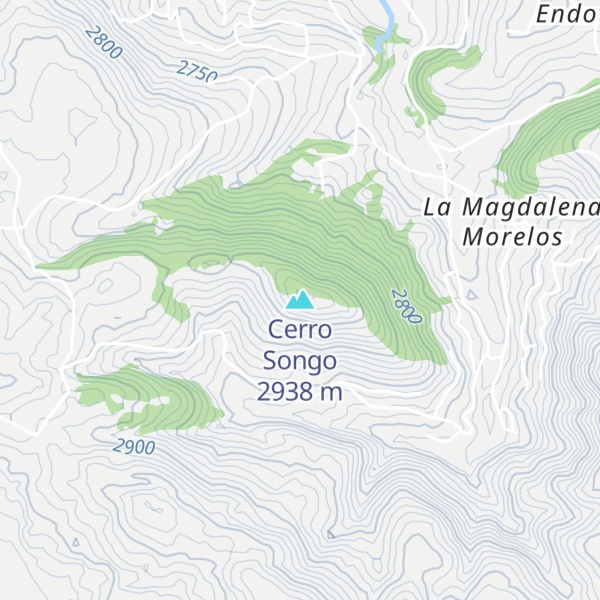 Map of Cerro Songo