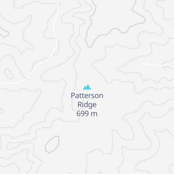 Map of Patterson Ridge