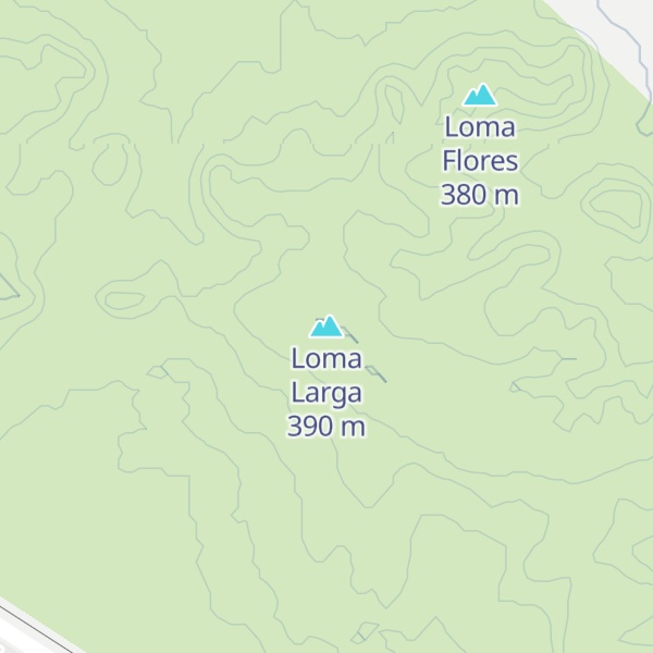 Map of Loma Larga
