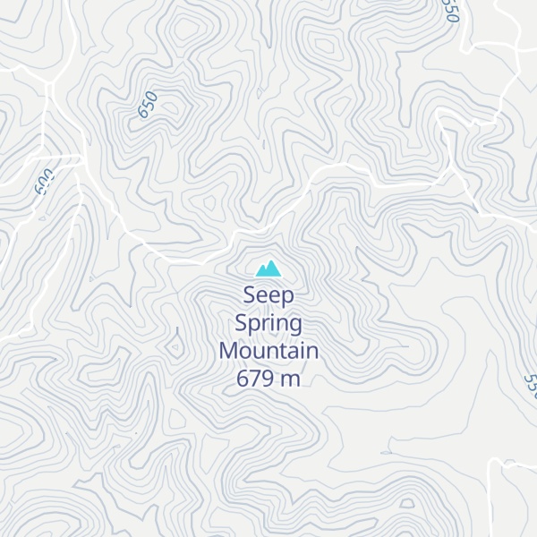 Map of Seep Spring Mountain