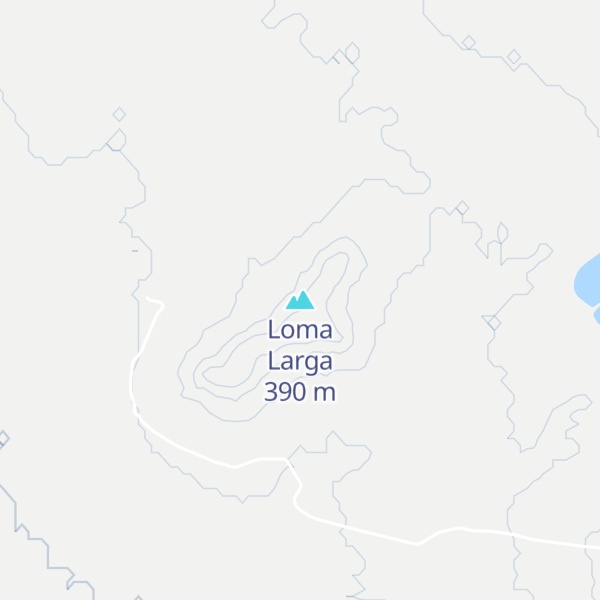 Map of Loma Larga