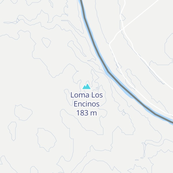 Map of Loma Los Encinos