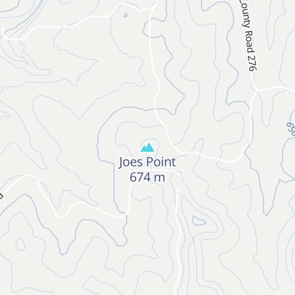 Map of Joes Point