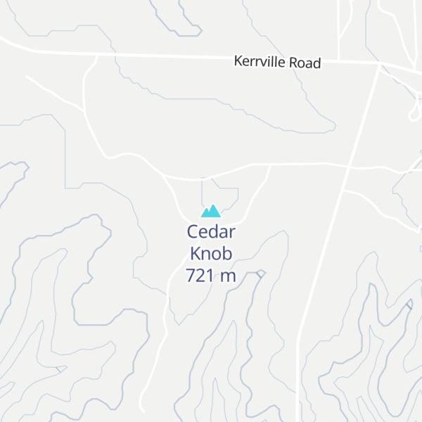 Map of Cedar Knob
