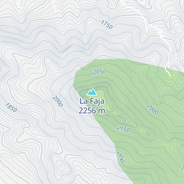 Map of La Faja