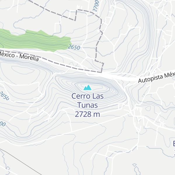 Map of Cerro Las Tunas