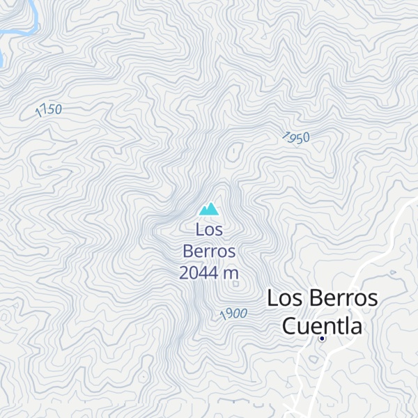 Map of Los Berros