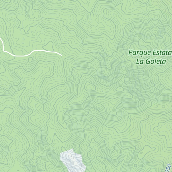 Map of Cerro Los Tecomates