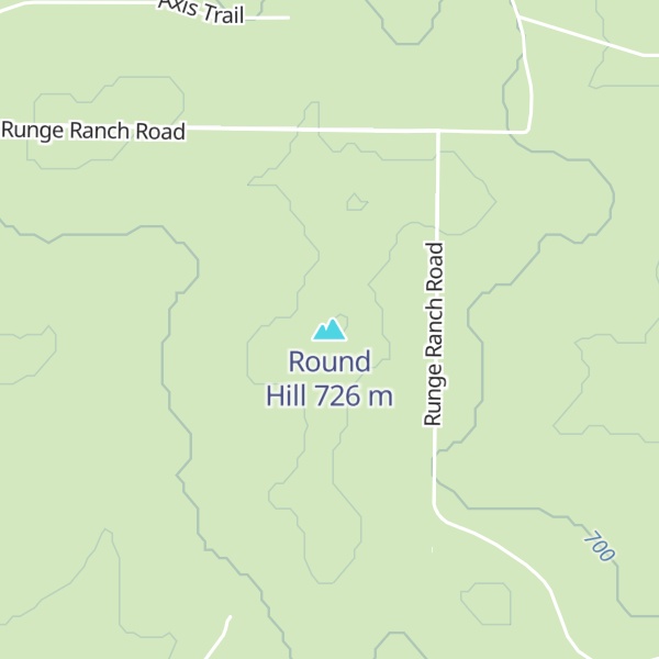 Map of Round Hill