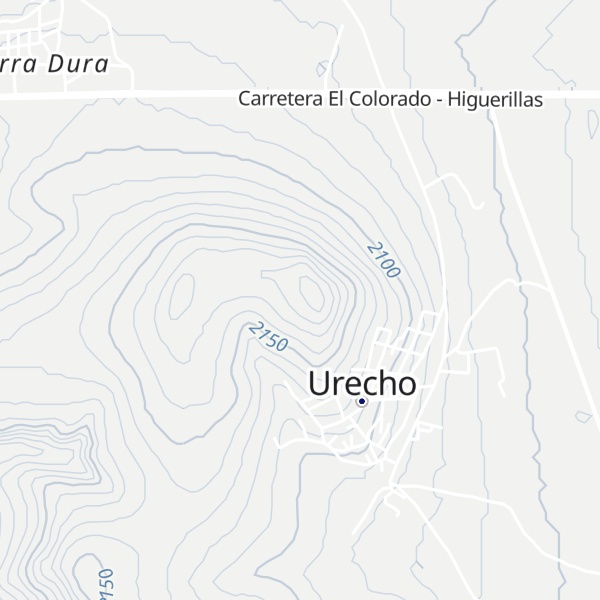 Map of Divisadero