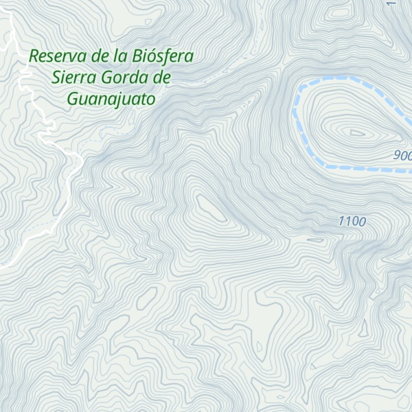 Map of Cerro El Huisachal