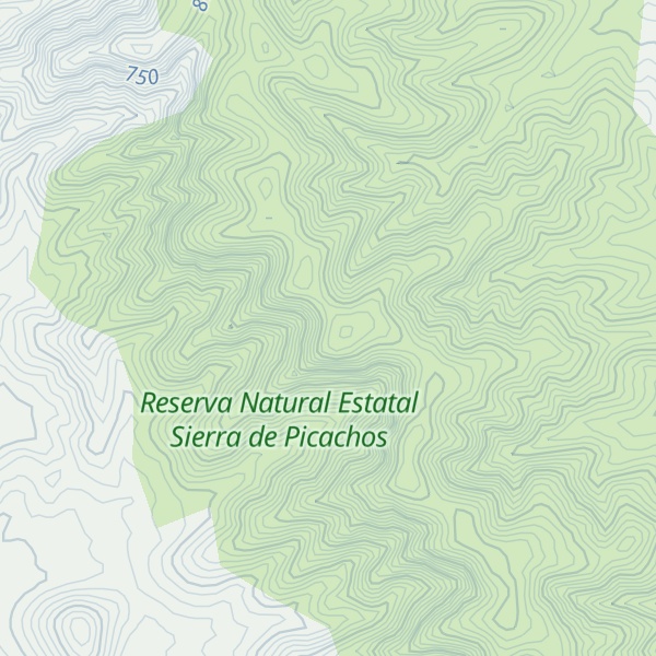 Map of Sierra Higueras