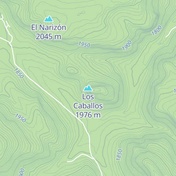 Map of Los Caballos
