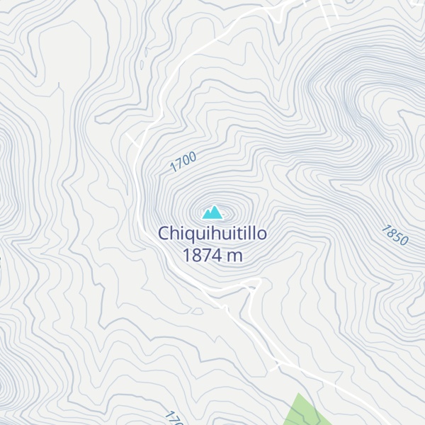 Map of Chiquihuitillo