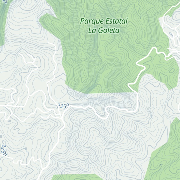Map of Cerro La Guerra