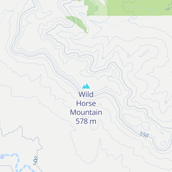 Map of Wild Horse Mountain