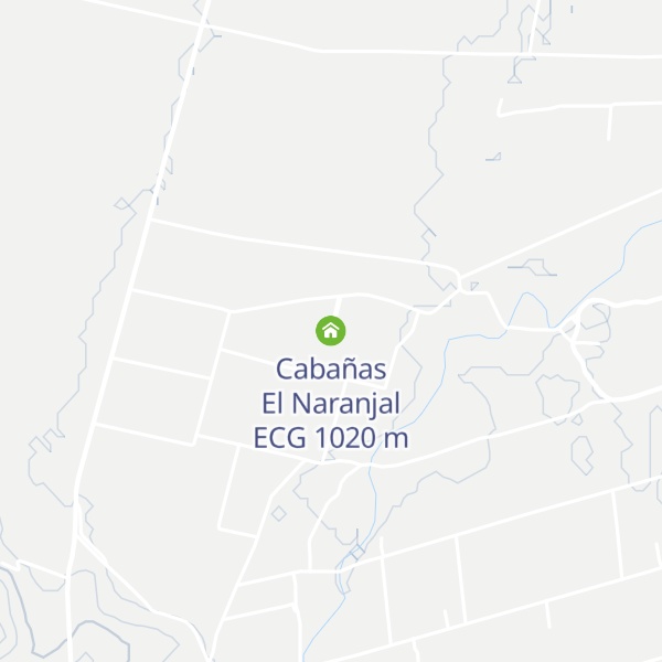 Map of Cabañas El Naranjal ECG
