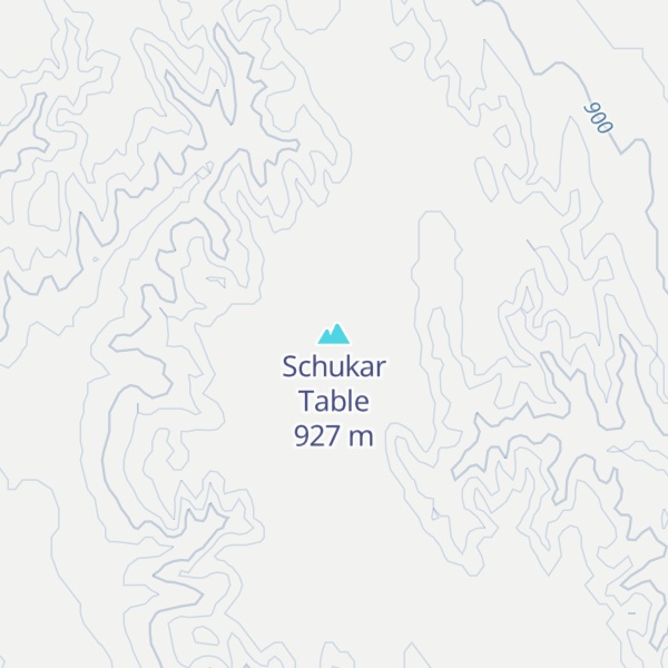 Map of Schukar Table