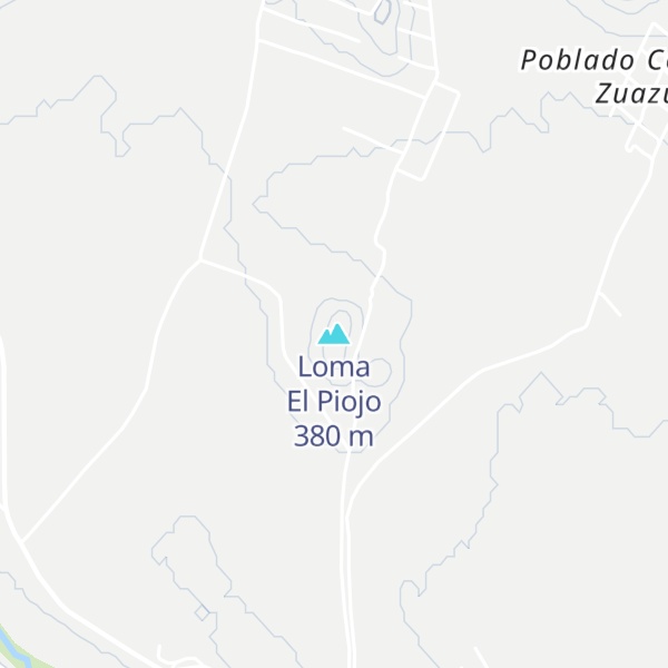 Map of Loma El Piojo