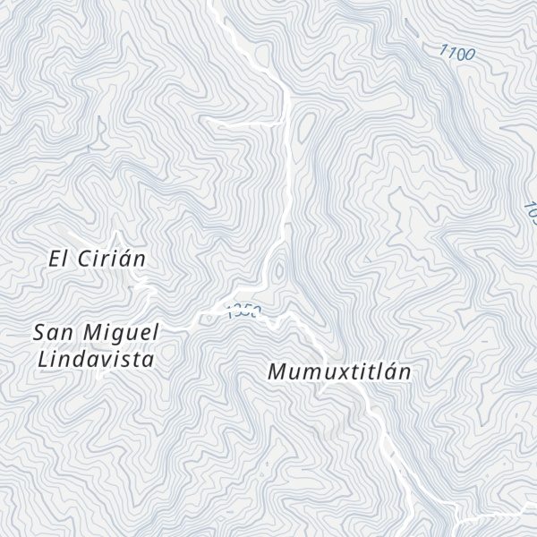 Map of Cerro El Jumil