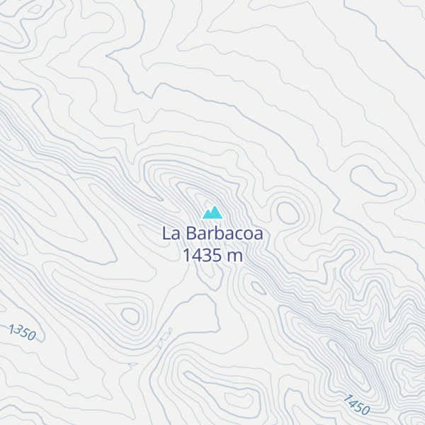 Map of La Barbacoa