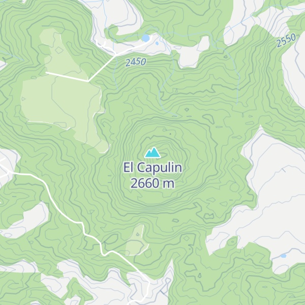 Map of El Capulin