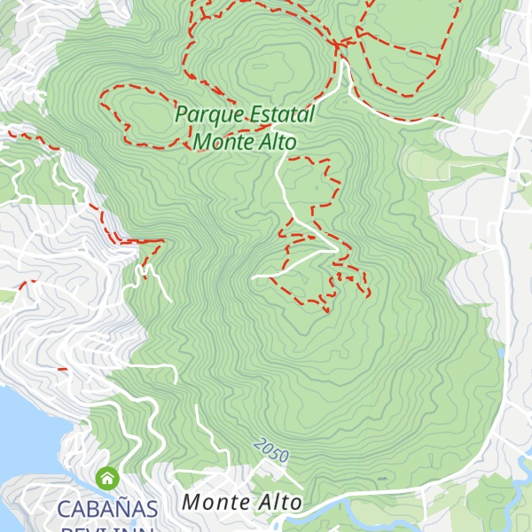 Map of Monte Alto