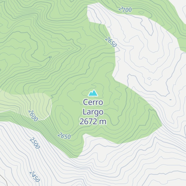 Map of Cerro Largo