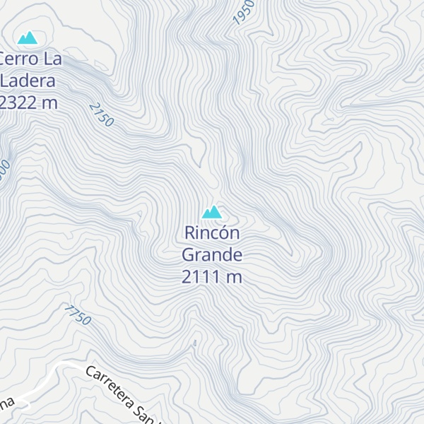 Map of Rincón Grande