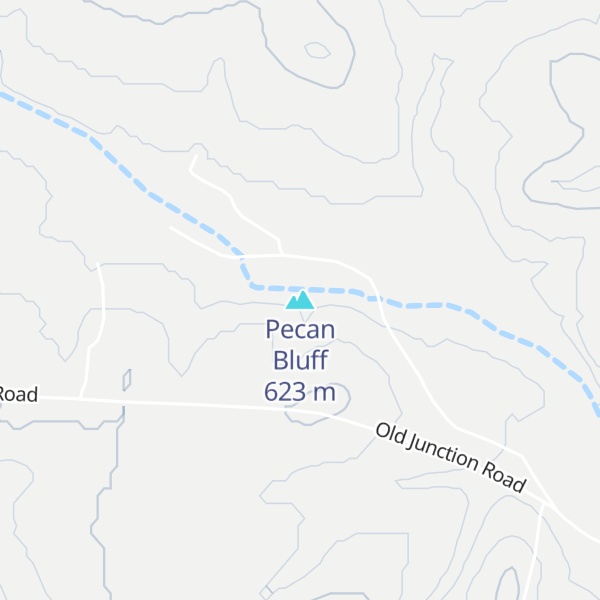 Map of Pecan Bluff