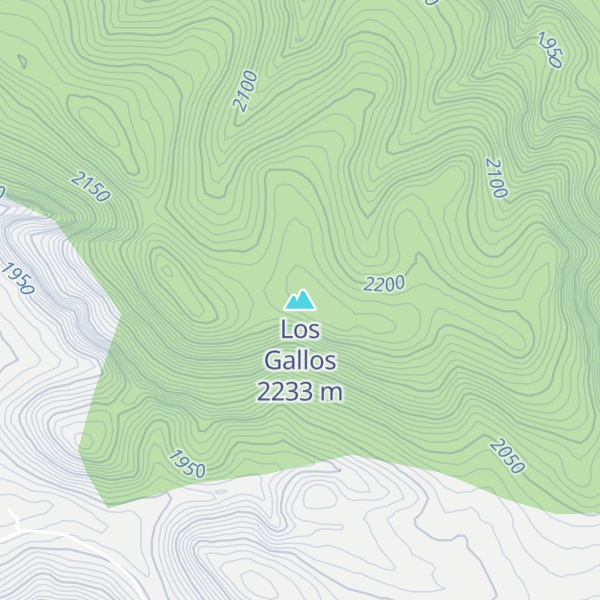Map of Los Gallos