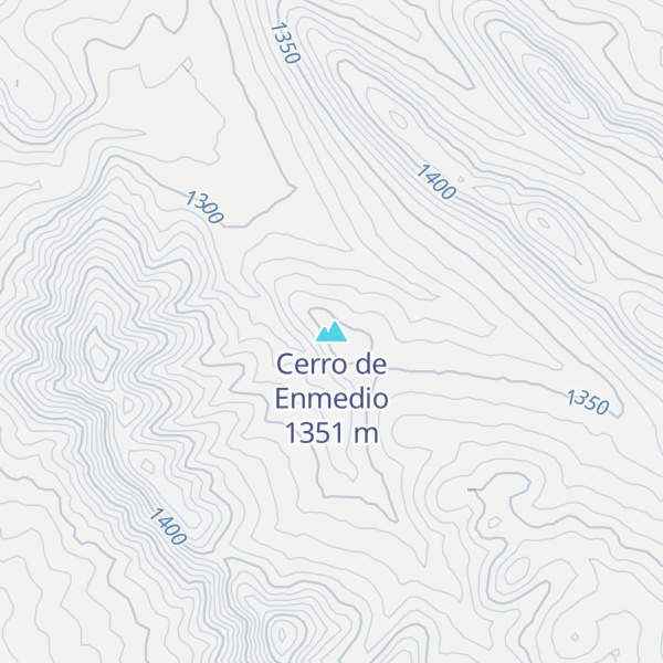 Map of Cerro de Enmedio