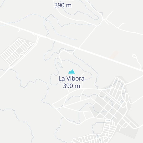 Map of La Víbora